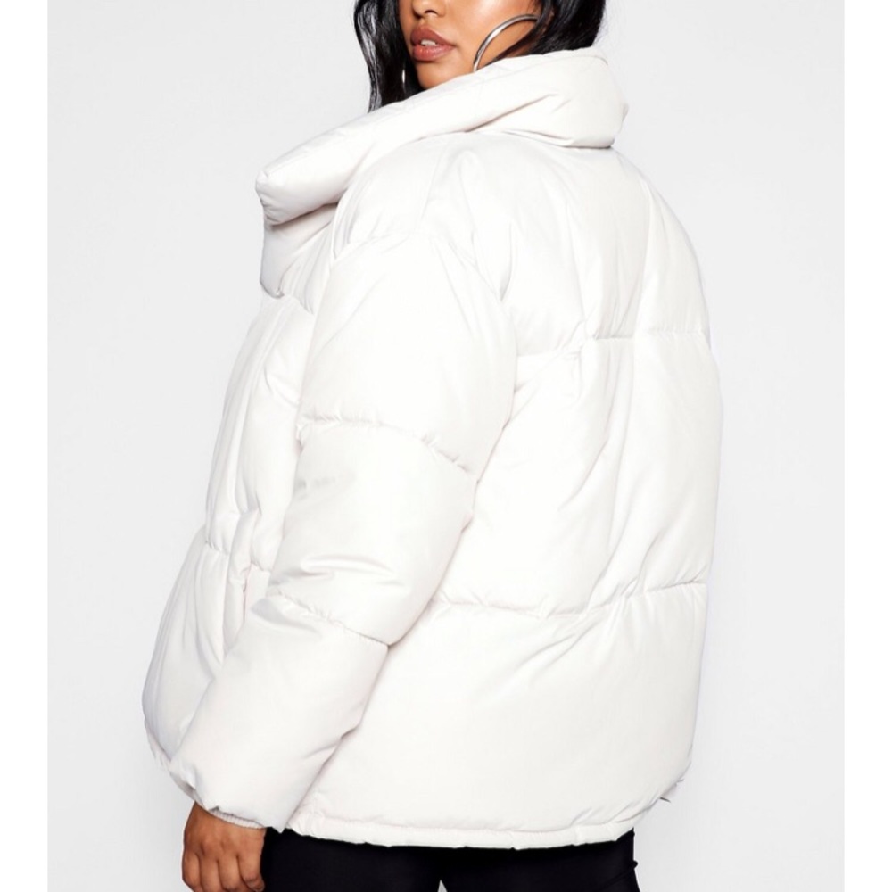 Boohoo Oversized Plus Puffer Coat